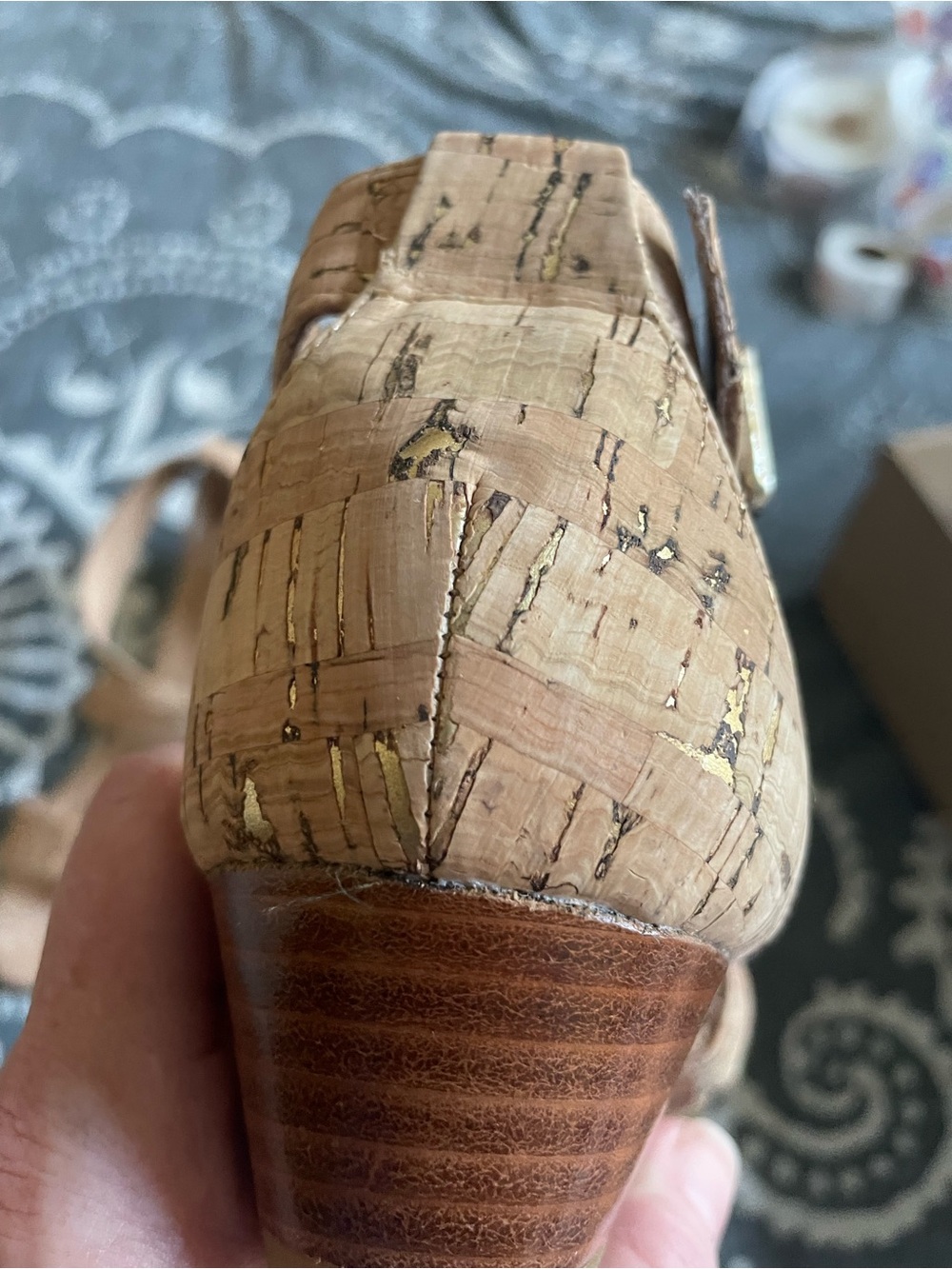 Söfft Cork Strappy Sandal — Natural Cork - Picture 12 of 12